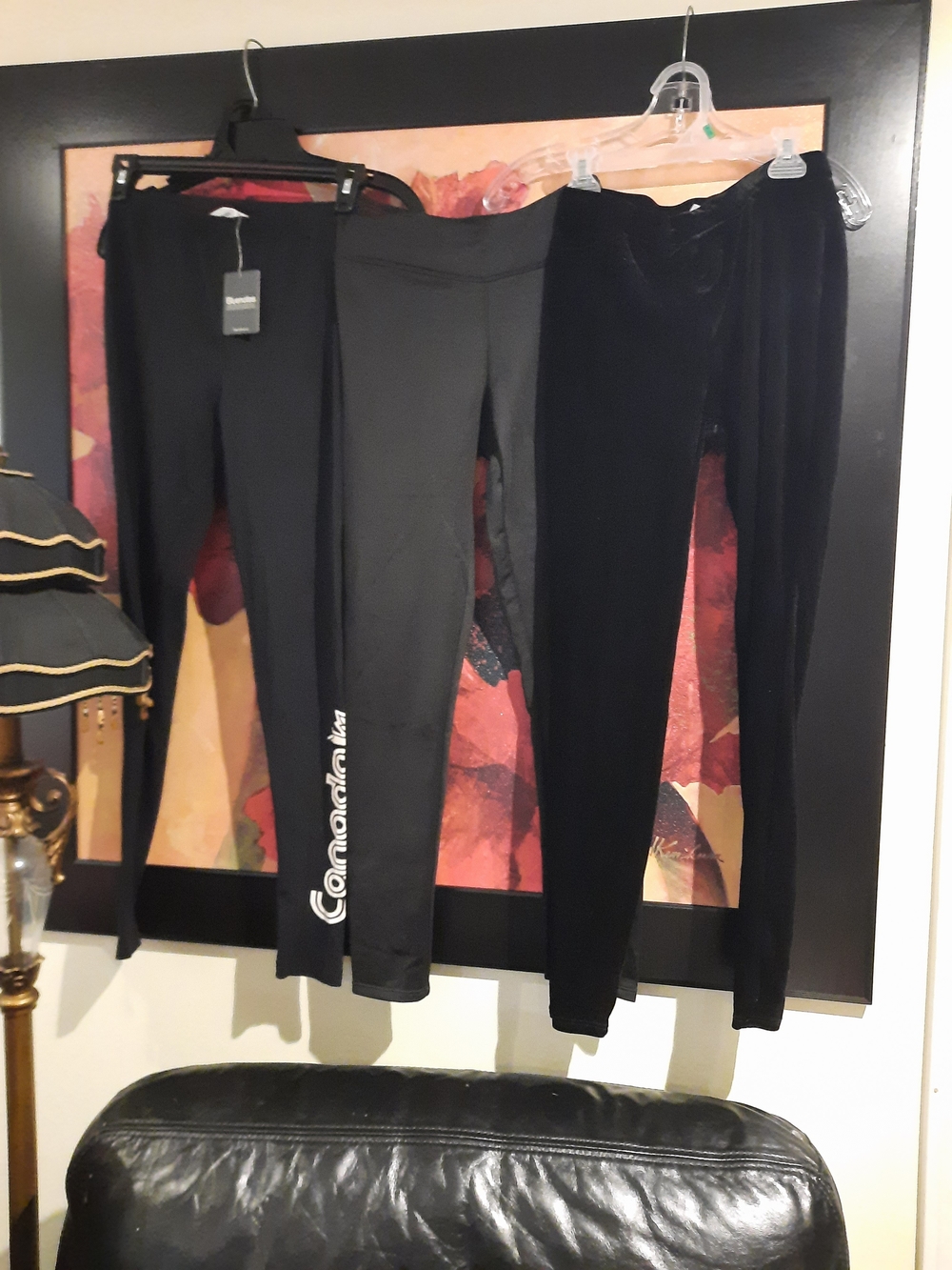 New Awsome Bundle 3Pair Lot Black Leggings Women's Size XS